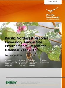 PNNL Environmental Report for Calendar Year 2017