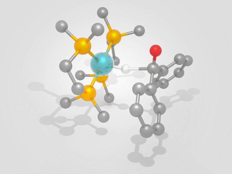 Molecular-level depiction of hydride transfer
