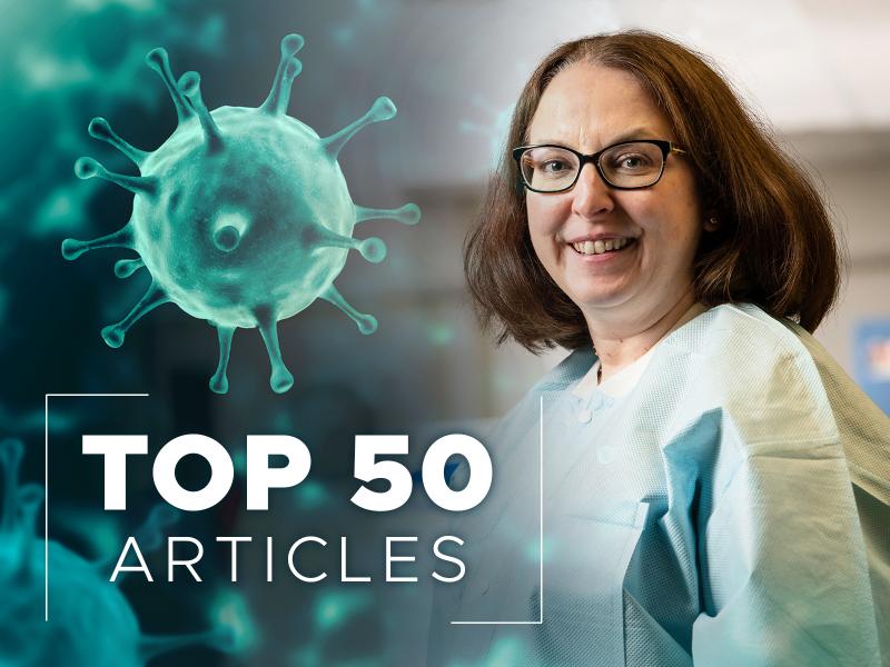 Amy Sims Top 50 SARS-CoV-2 articles