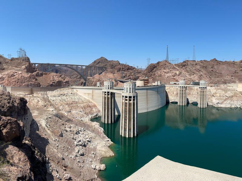 Photograph of a dam
