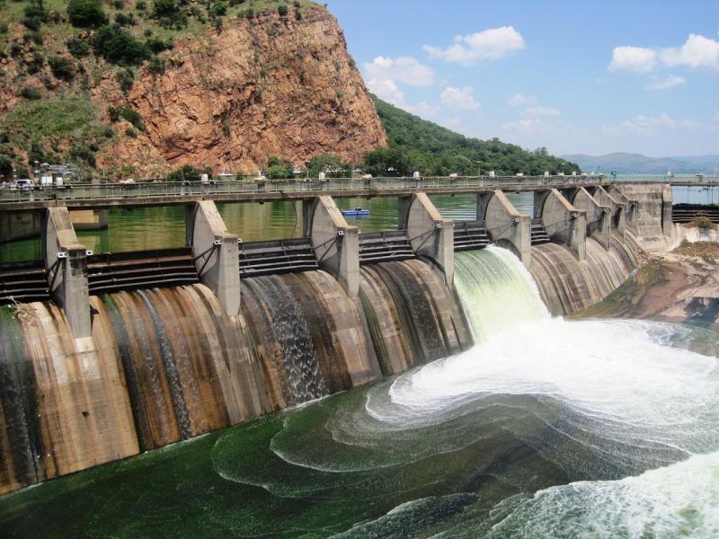 photo of a hydropower dam